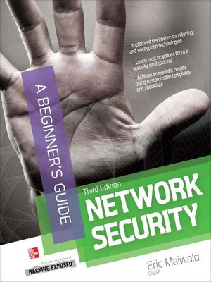 cover image of Network Security A Beginner's Guide